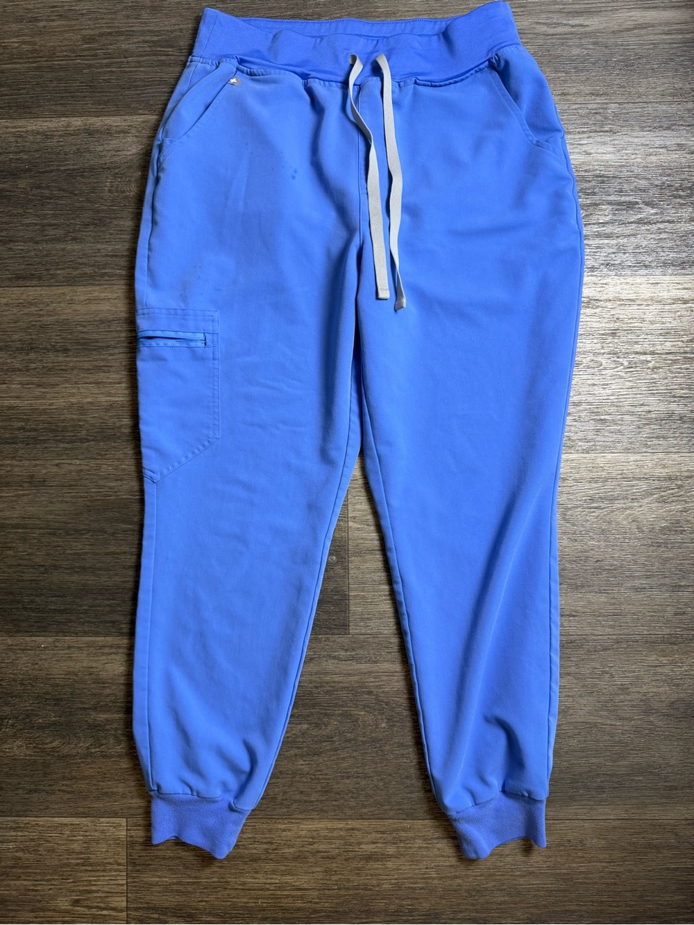 FIGS scrubs Blue Drawstring Joggers